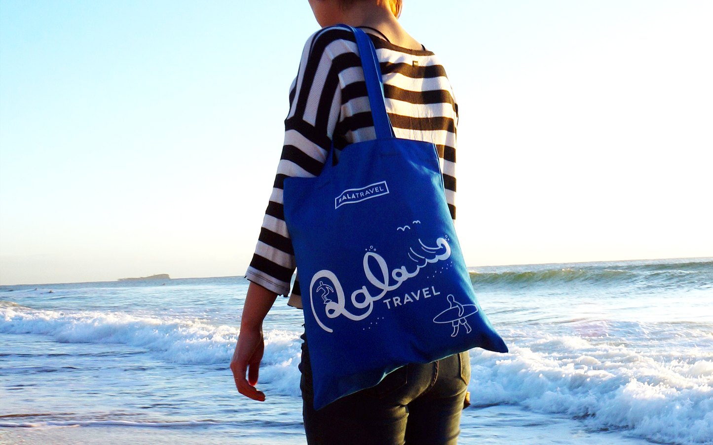 Illustration Cotton Tote Bag, Screen Printed Canvas Bag | RalaTravel Ecobag