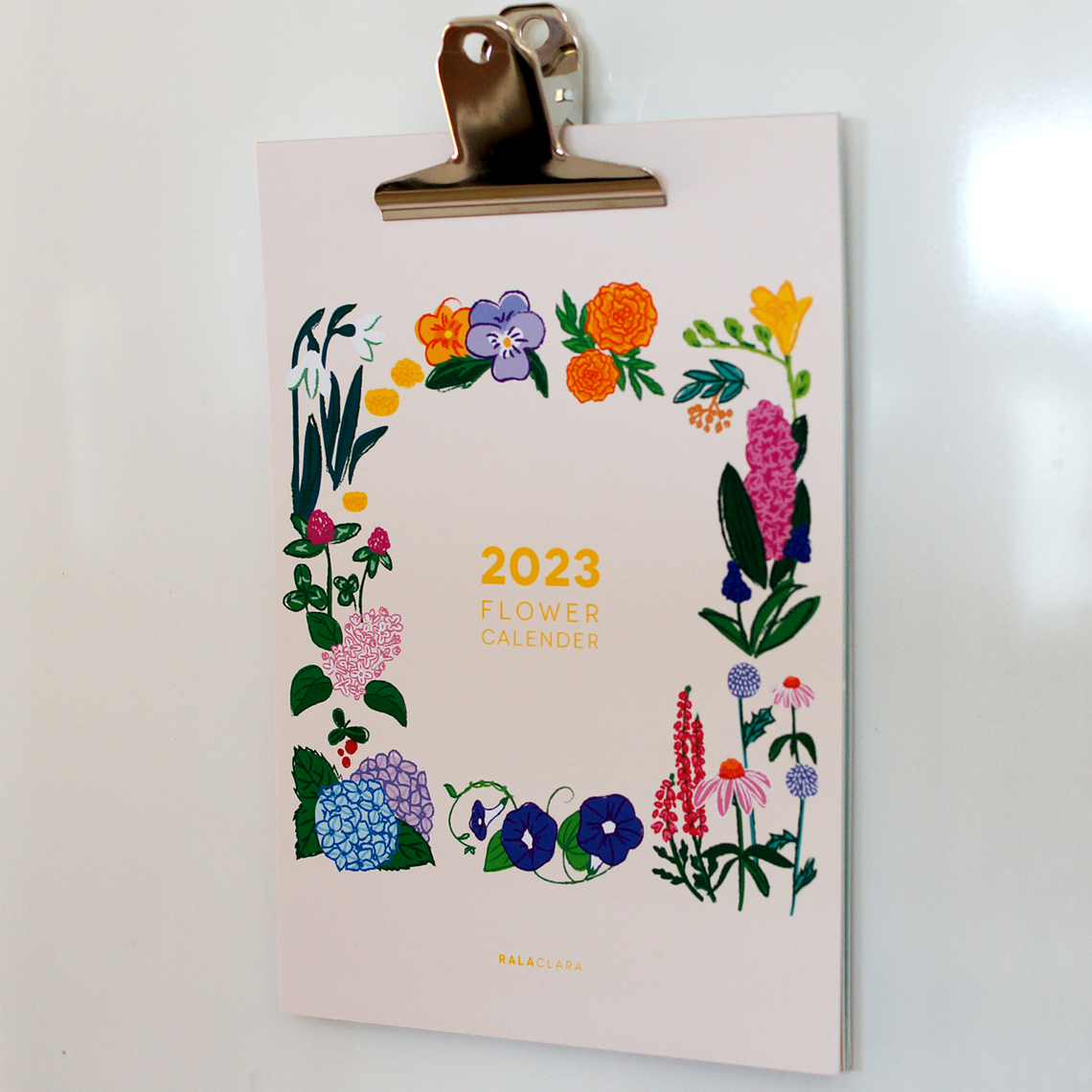 2023 Flower Calendar, A5 | Calendar