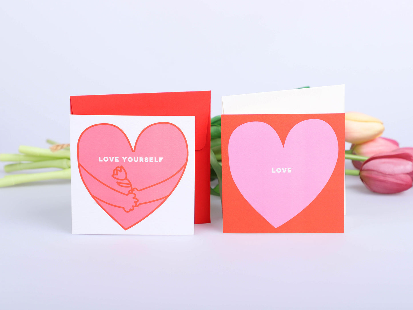 Love Heart Folded Card | Greeting Card