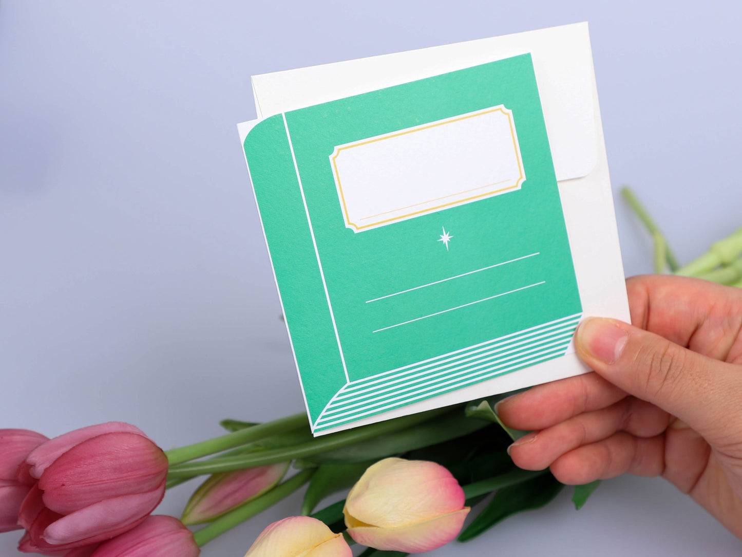 The Book Folded Card | Greeting Card