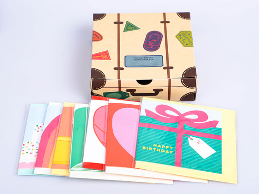Everyday Greeting Cards Drawer Box | 7pack of greeting cards and envelopes | Cards Set